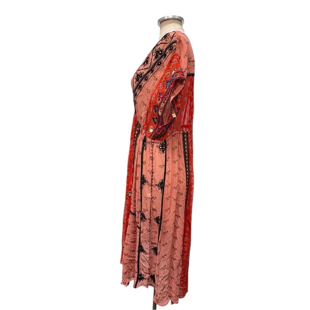 Free People Smiling Sun Maxi Dress Size Medium - Picture 3 of 12